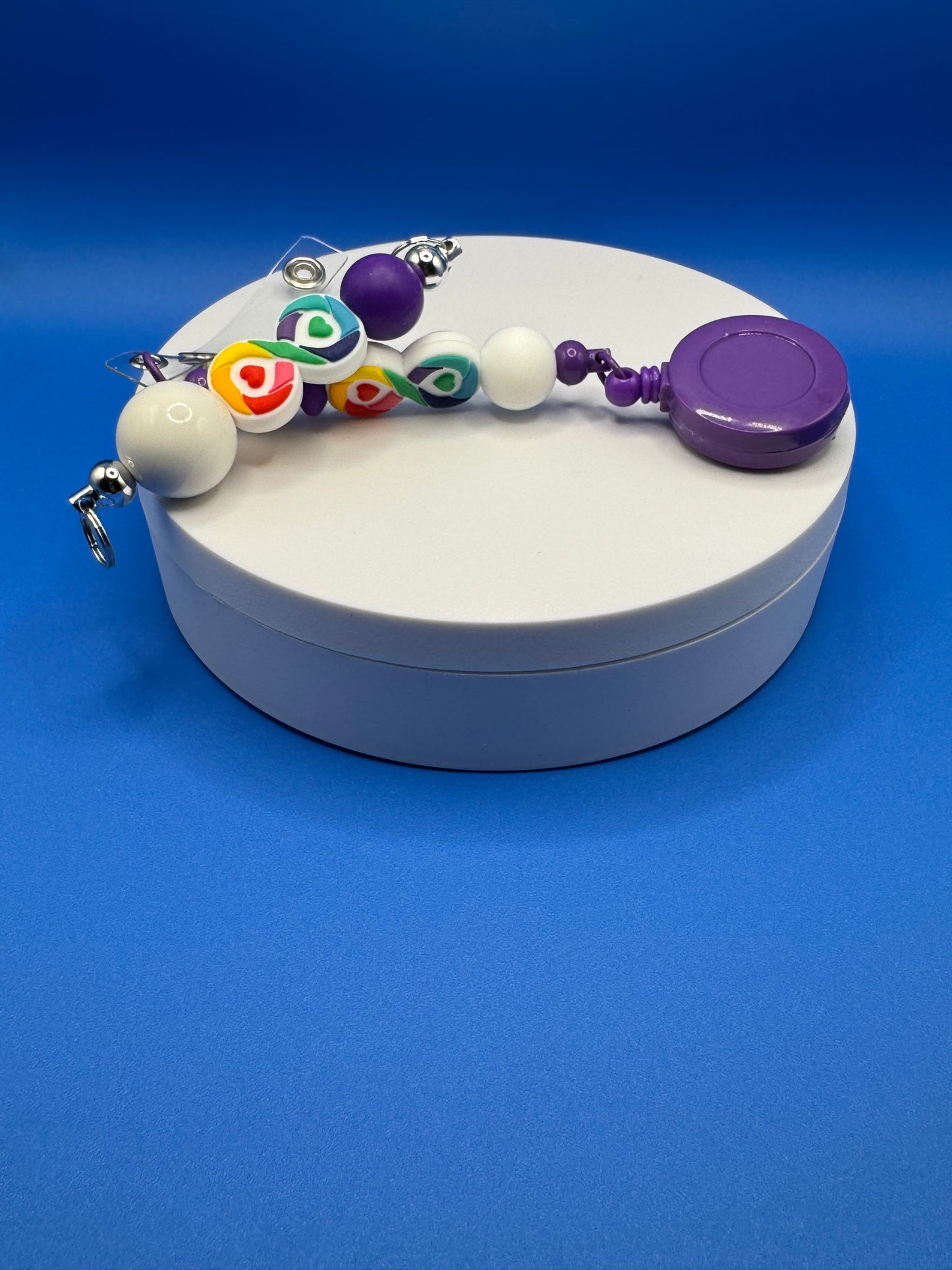 Badge Holder & Pullie / Autism Infinity