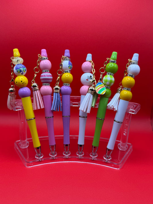 Pure Joy Pens / Green Pastel - Plaid