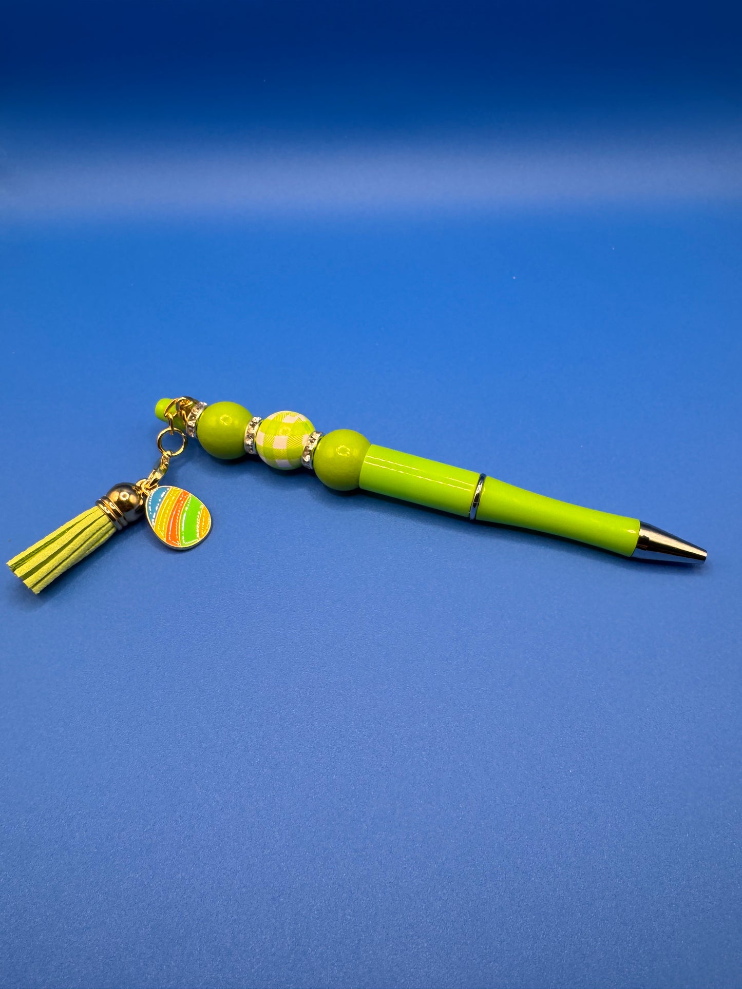 Pure Joy Pens / Green Pastel - Plaid