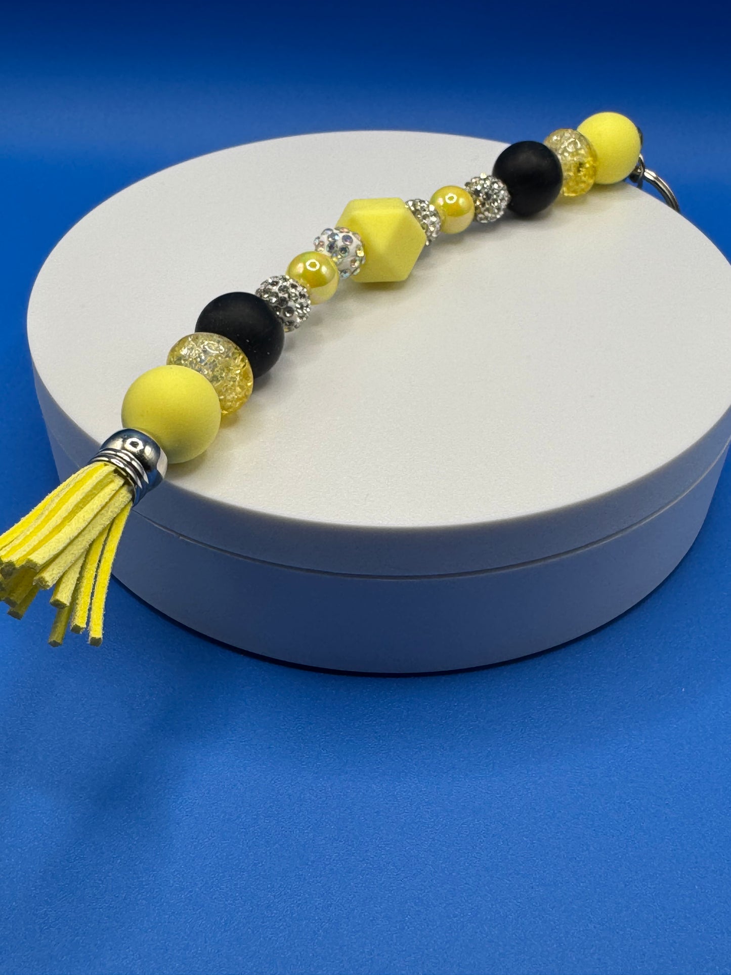 Sassy Phone Strap, Keychain & Pens Set / Yellow