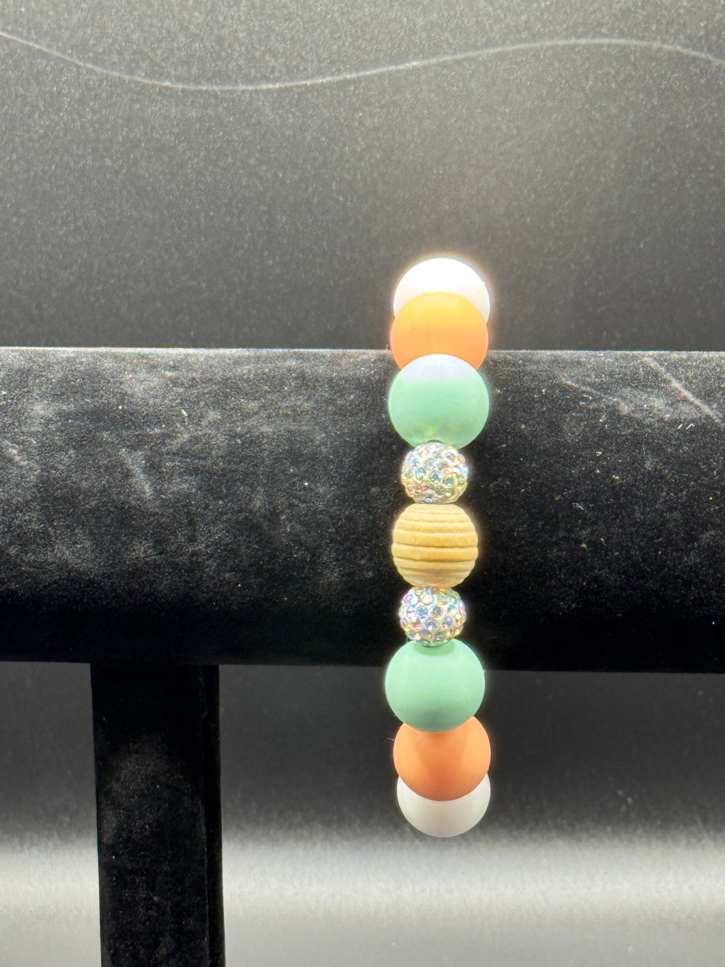 Butterfly Bracelets - Peach & Bling