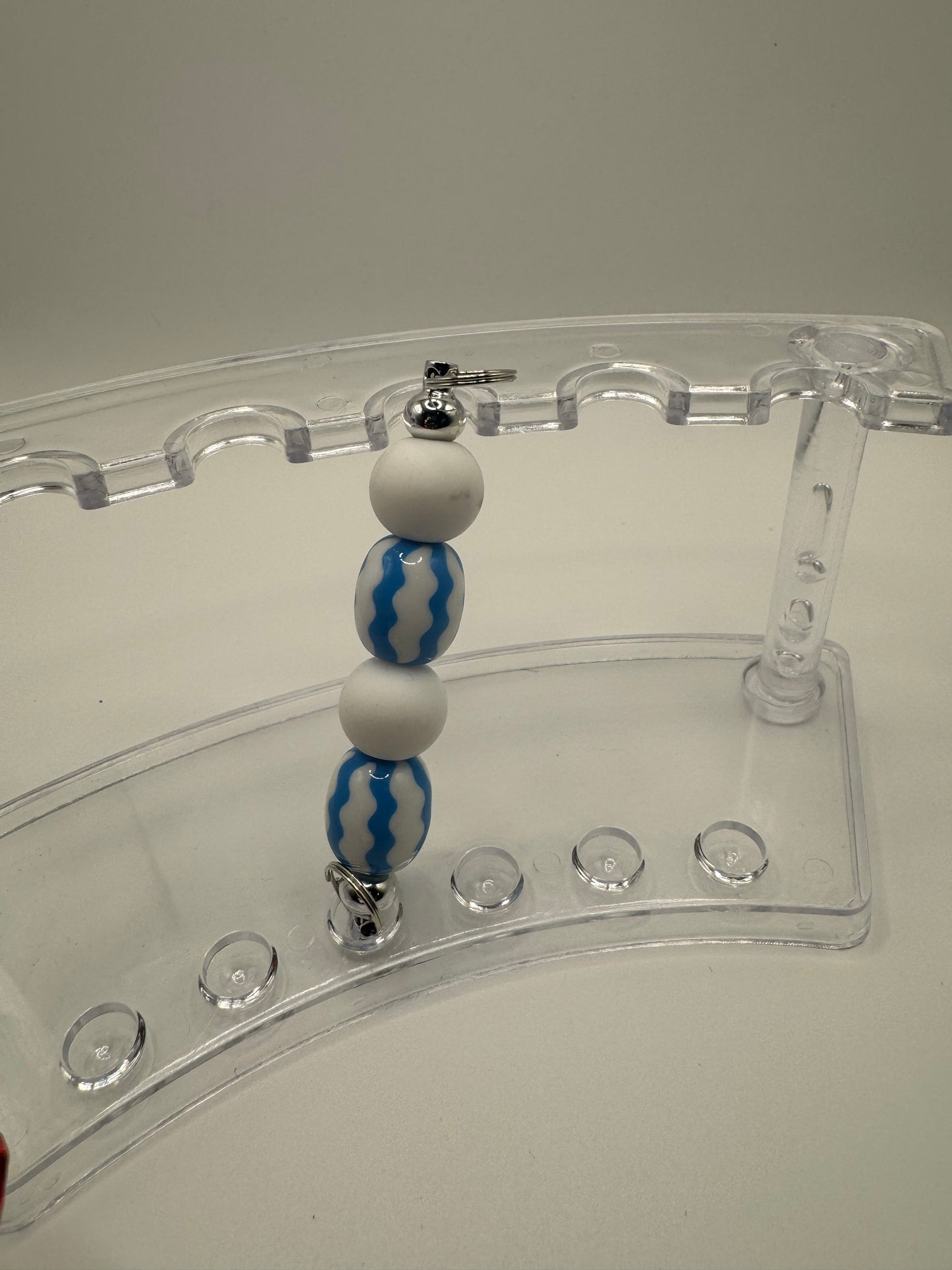 Pullie - Blue & White Squiggly