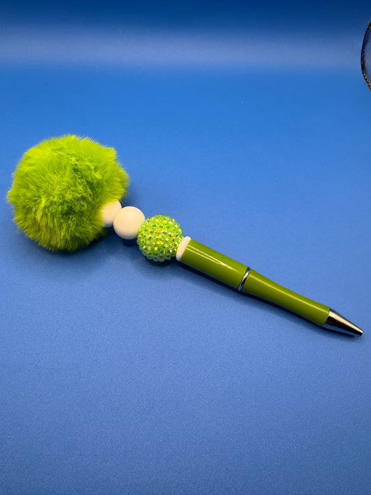 Pure Joy Pens / Green Bling & Puff