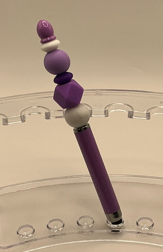 Stylus Pen - Purple & White