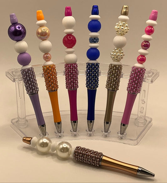 Bling Pens - White Pearls & 2 Shiney