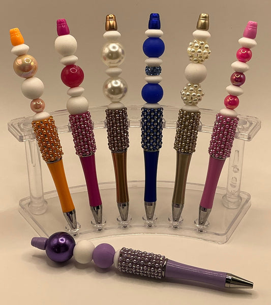 Bling Pens - Soft Purple Pearls & Shine