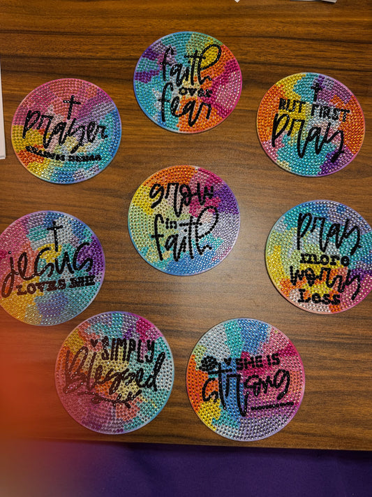 Diamond Painted Coasters
