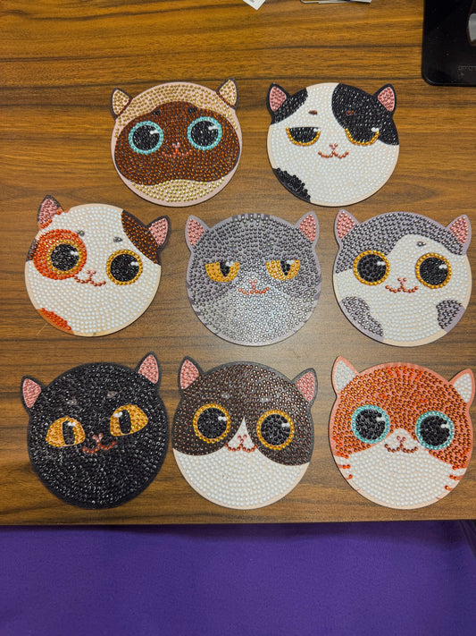 Diamond Painted Coasters