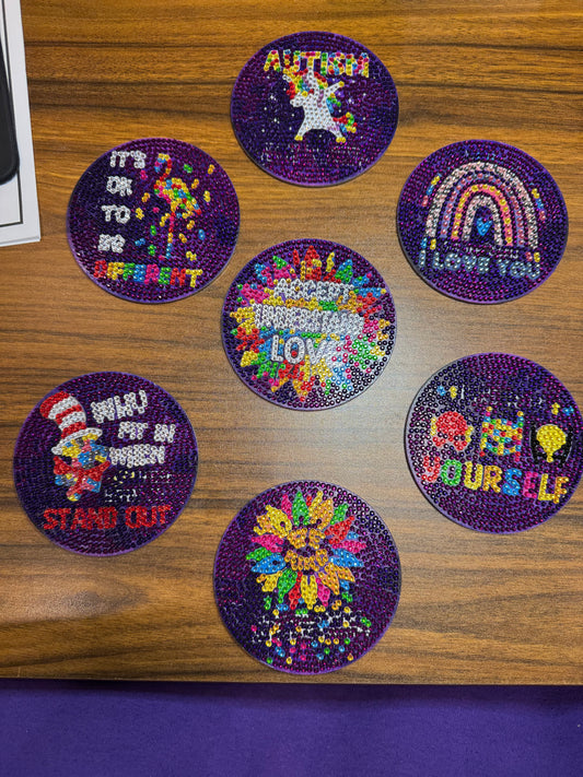 Diamond Painted Coasters
