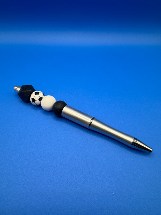 Pure Joy Pens /Silver with Soccer Ball