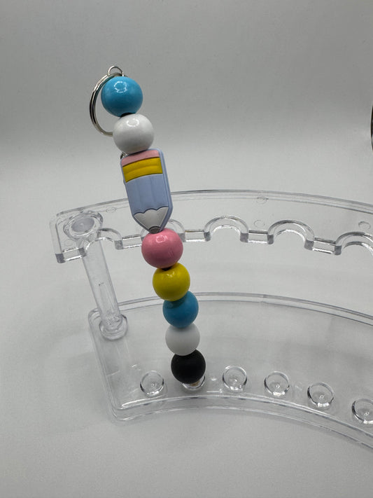 School Time Keychain - Pencil