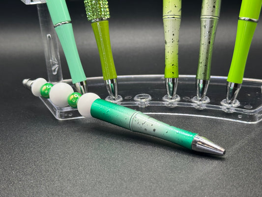 Great Day Green Pens / Raindrop & Pearl