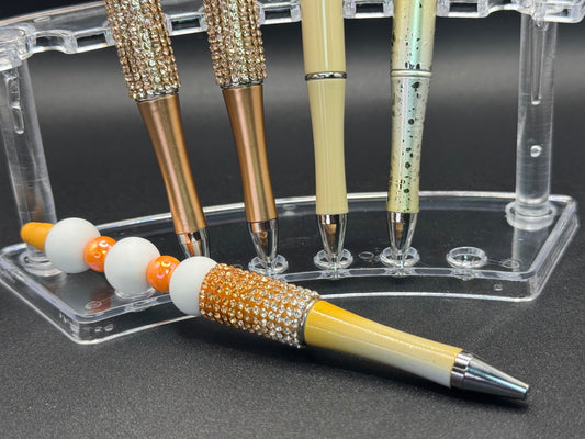 Blistering Beige / Beige to Orange and Bling