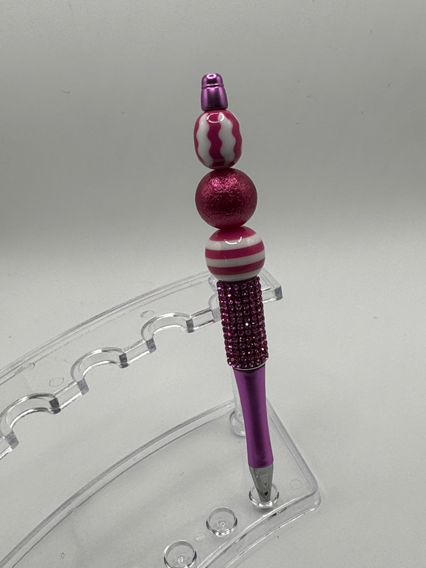 Pure Joy Pens / Pink Bling Shiny Ball Squiggly