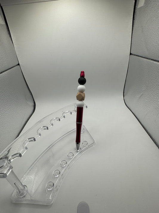Pure Joy Pens / Red Beige Hexagon