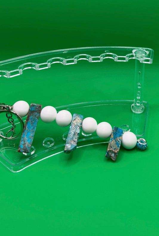Keychain / Blue Stone