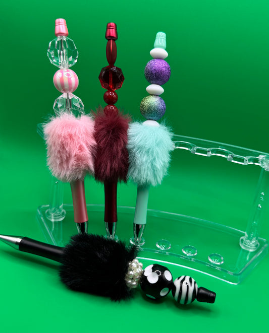 Peacock Pens - Black & Tiger