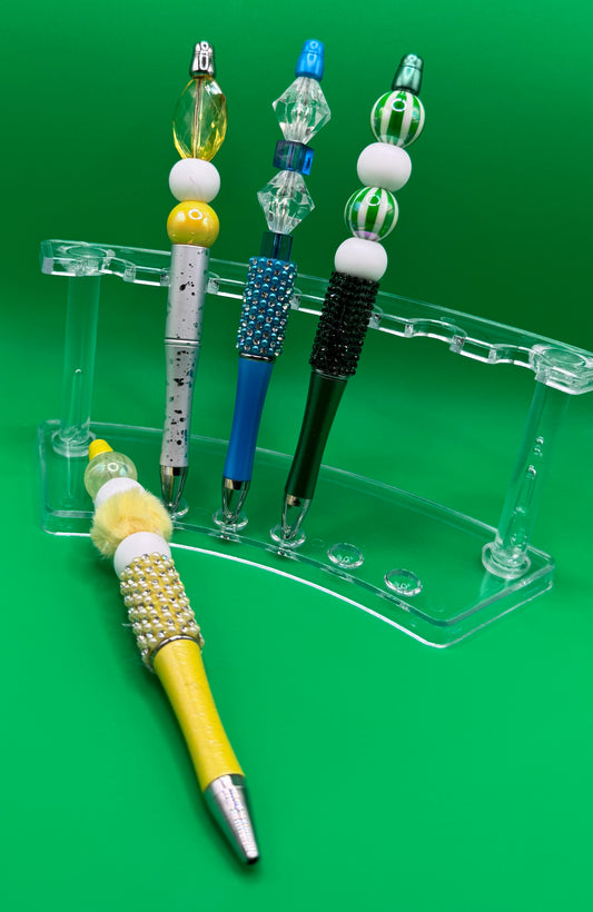 Bling Pens - Yellow Pearls & Smooth