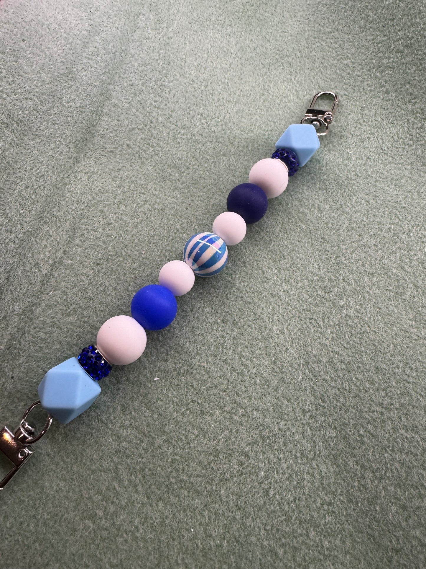 Sassy Cell Straps - Blue Marble