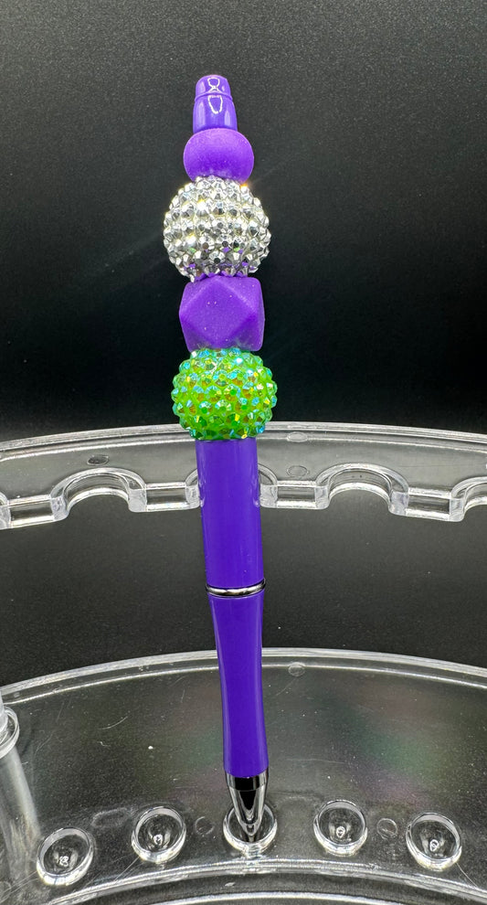 Pretty In Purple - Bling & Green