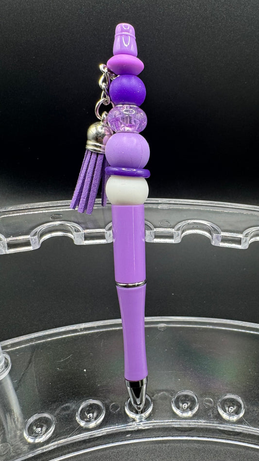 Pretty In Purple - Tassel & Bling