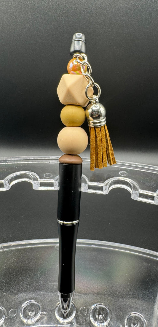 Pure Joy Pens - Brown & Tassels