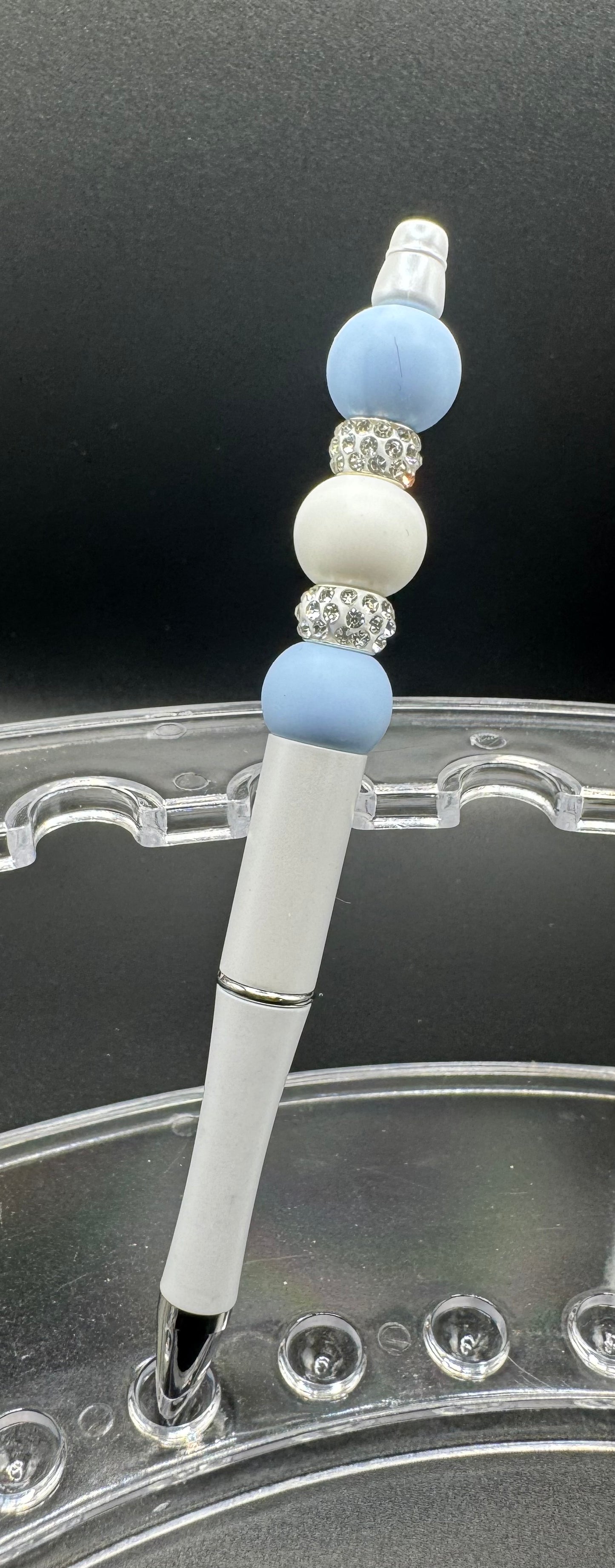Pure Joy Pens - Pastel Blue & Bling