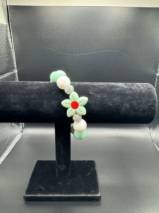 Butterfly Bracelets - Pastel Mint Green