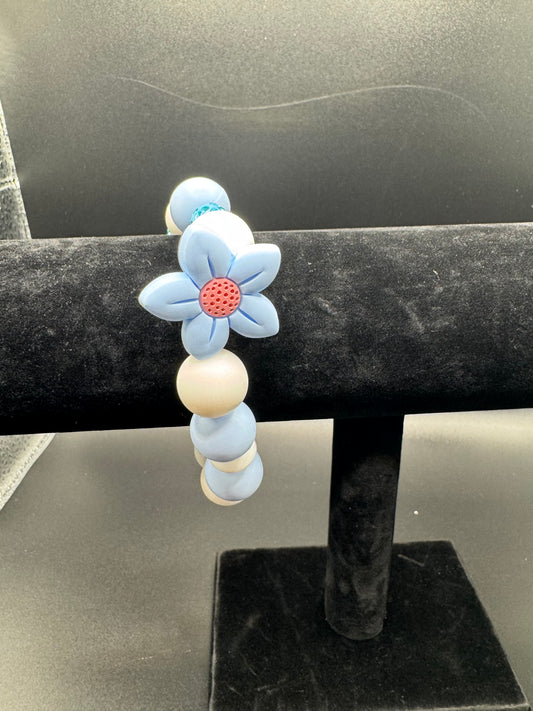 Butterfly Bracelets - Pastel Blue