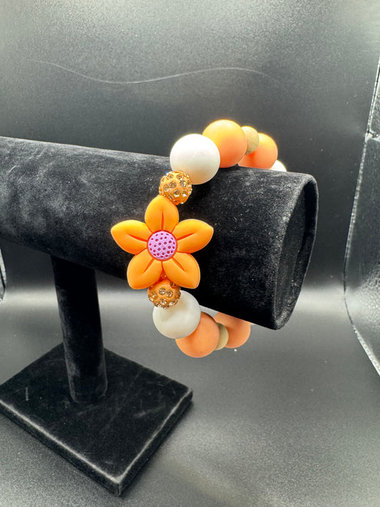 Butterfly Bracelets - Pastel Peach