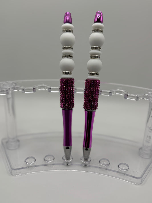 Bling Pens - Bling & Deep Pink
