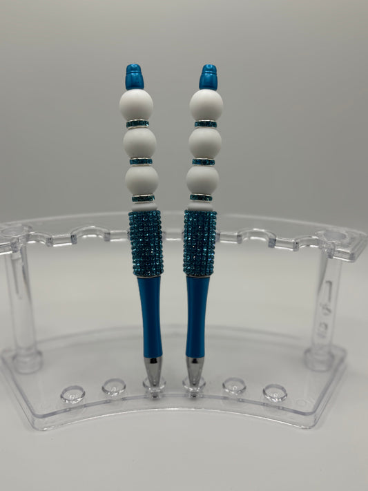 Bling Pens - Sky Blue & Bling
