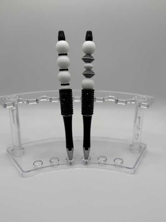 Bling Pens - Black & Big Lentil