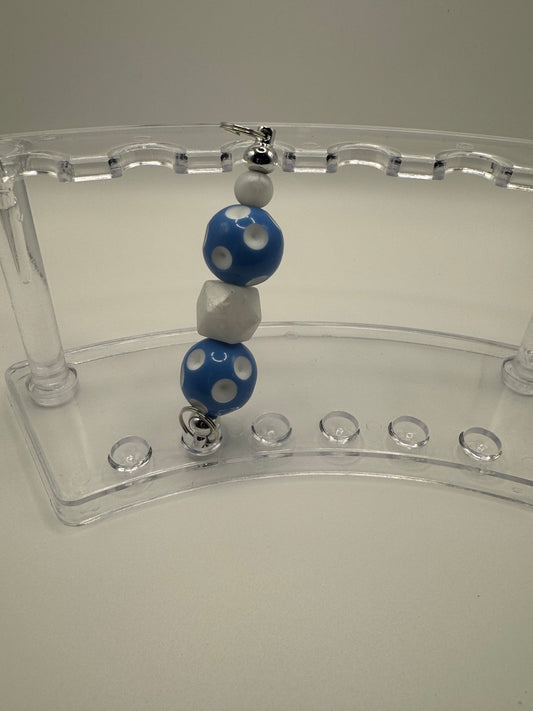 Pullie - Blue Dots Marble