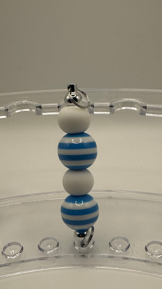 Pullie - Blue & White Lines 2