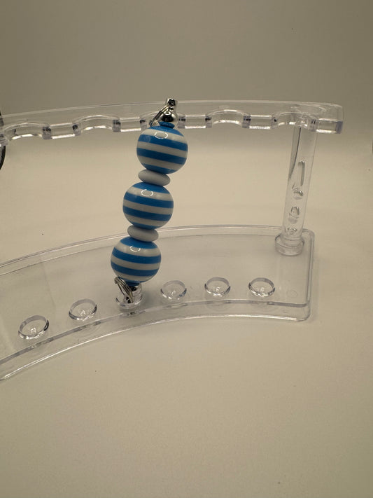 Pullie - Blue & White Lines 3