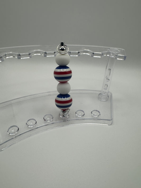 Pullie - Red, Blue & White Lines