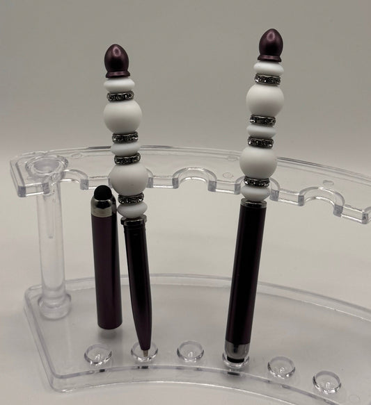 Deep Red Bling Stylus