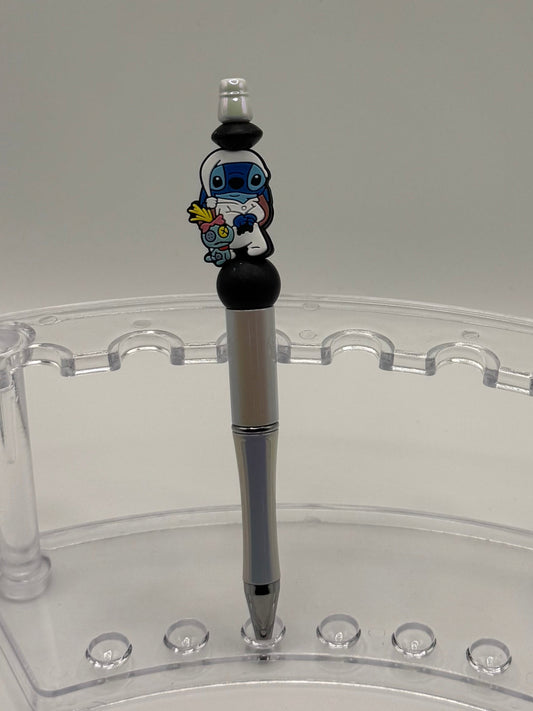 Stitch This Pen - White & Shiney 2