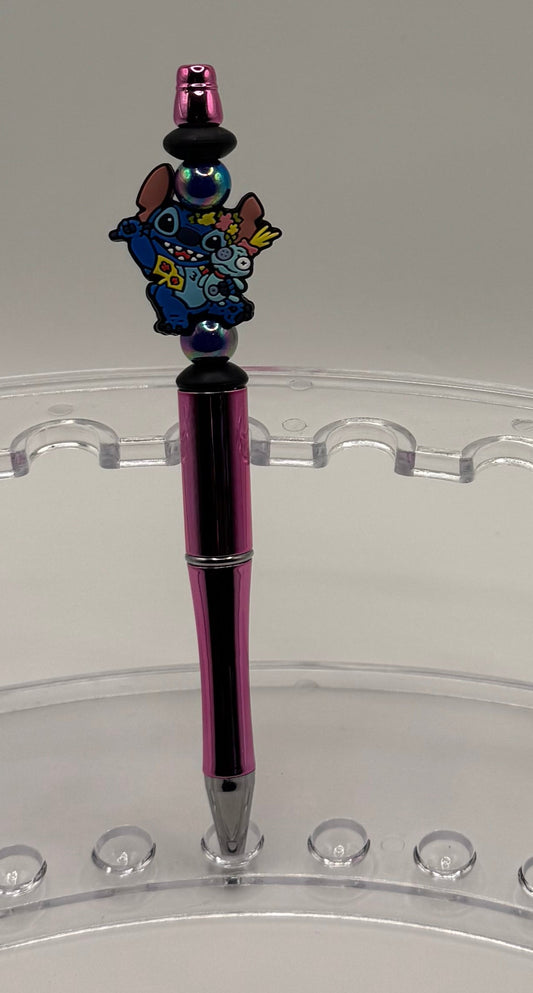 Stitch This Pen - Pink & Shiney