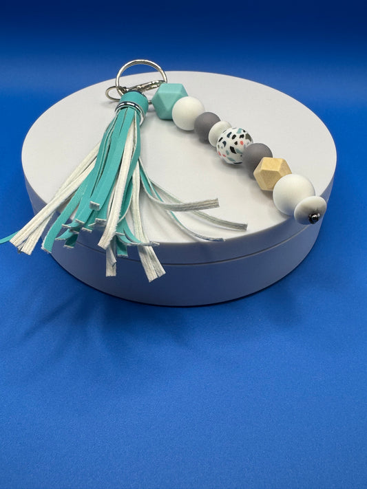Kindness Keychains / Large Green Tassel