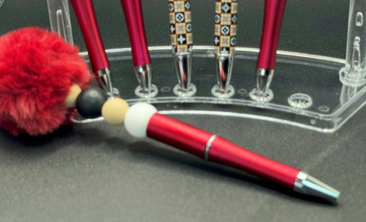 Name Brand Pens / Red Puff