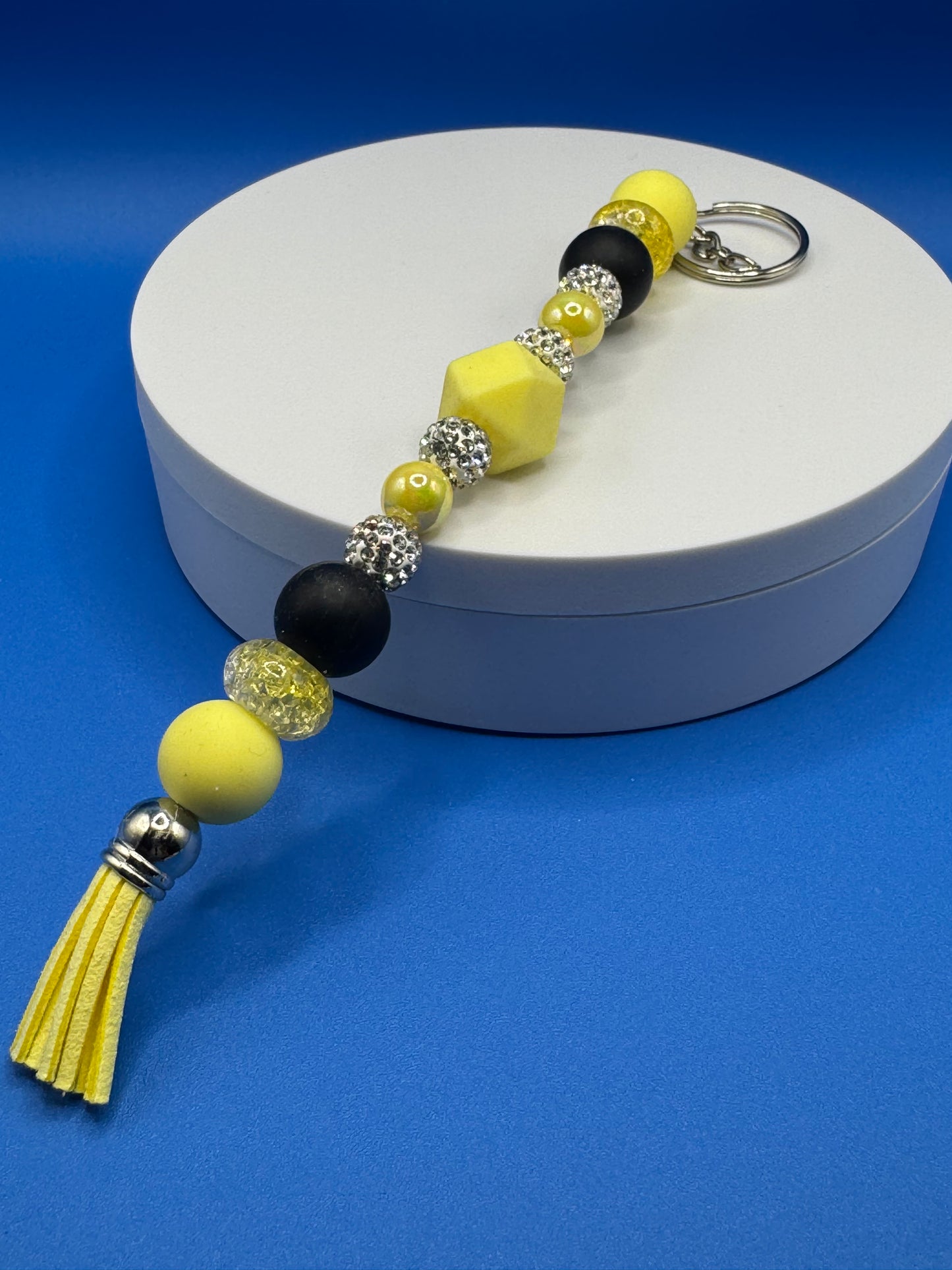 Sassy Phone Strap, Keychain & Pens Set / Yellow