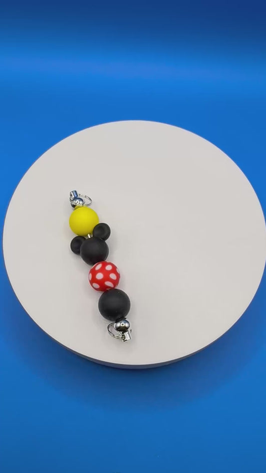 Pullie - Mickey/Minnie Black