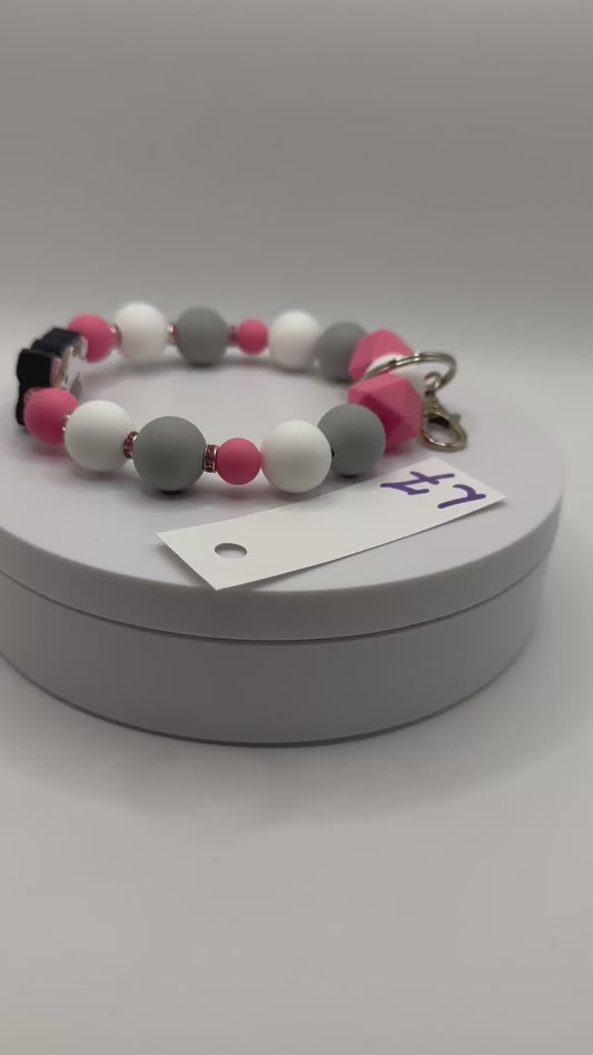 Rightful Wristlets / Pink Dog